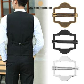 Khoen tăng giảm thời trang mới bằng kim loại cho áo nam gile, áo vest YH-001 20mm