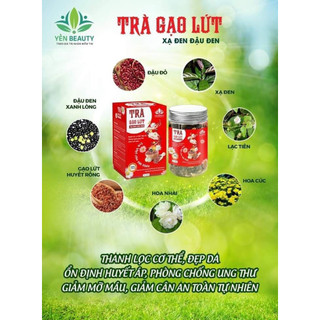 Trà gạo lứt xạ đen đậu đen