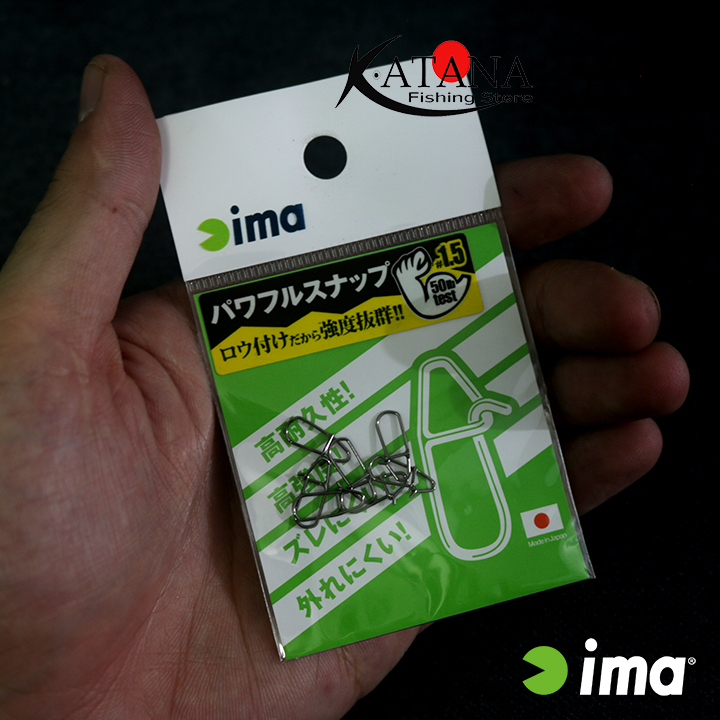 Khóa Lure IMA Powerful-Snap - SIÊU CỨNG CHẮC - SIÊU TẢI Made in Japan