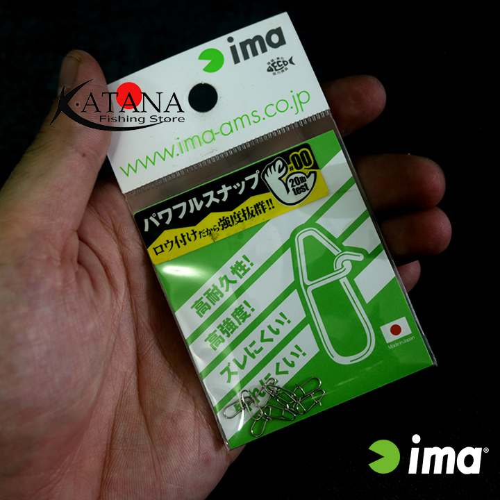 Khóa Lure IMA Powerful-Snap - SIÊU CỨNG CHẮC - SIÊU TẢI Made in Japan