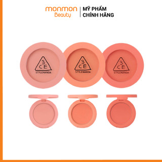 Phấn má hồng 3ce face blush, phấn mềm mịn siêu lì for makeup