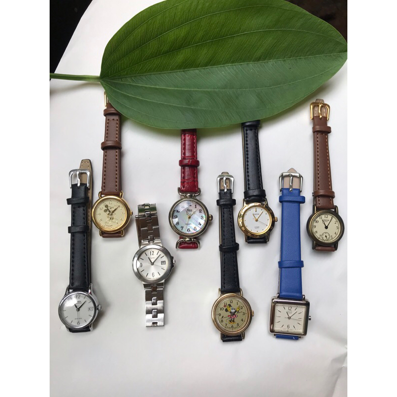 Đồng hồ Nhật các hiệu Citizen,Timex,Elle, Alba...