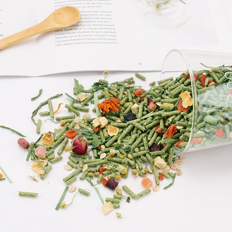 Cỏ nén Grass Ectracts hãng Jessie 800gr dành cho thỏ