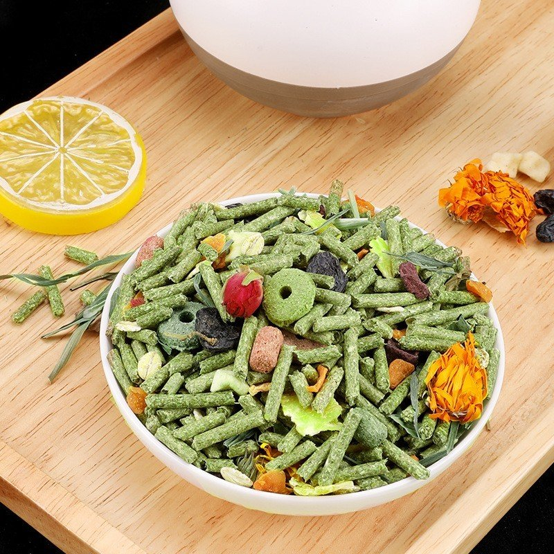 Cỏ nén Grass Ectracts hãng Jessie 800gr dành cho thỏ