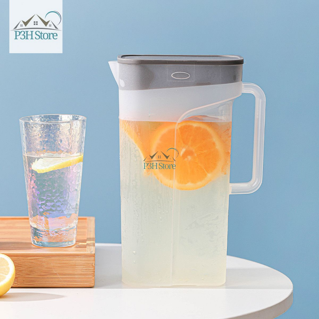 Bình đựng nước LocknLock One Handed Jug dung tích 2.1L HAP818 có tay cầm chắc chắn dung tích lớn