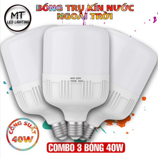 COMBO 3 CÁI BÓNG ĐÈN LED TRỤ 40W