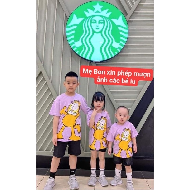 Áo phông Mèo Gar/ Mickey Kids HM JAPAN chính hãng sz từ 1.5-2y đến 8-10y