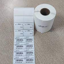 Giấy in tem, decal mã vạch 72x22 mm