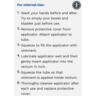 [CHÍNH HÃNG] Kem bôi trĩ Preparationh Hemorrhoidal Ointment (28g)