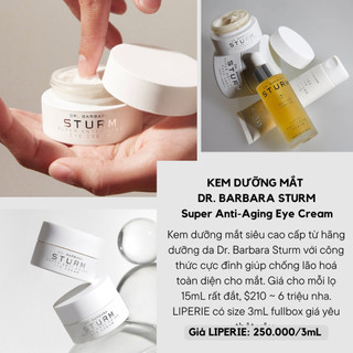 Kem dưỡng mắt Dr. Barbara Sturm Super Anti-Aging Eye Cream