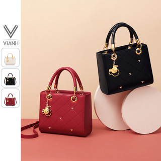 Túi Xách Nữ Thời Trang đẹp sang trọng Just Star ViAnh Store 172633 Charm Gấu