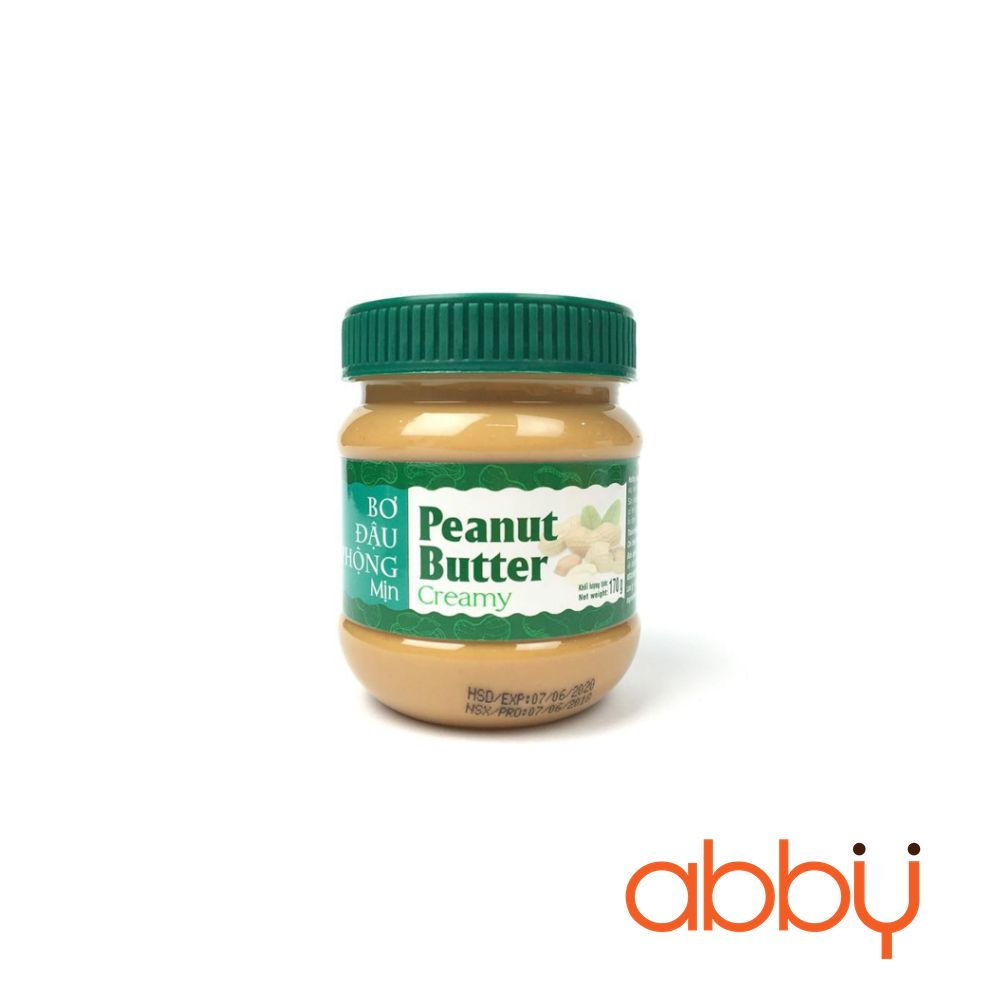 Bơ đậu phộng mịn 340g