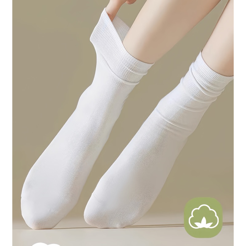 Vớ Trơn Chất Liệu 80% Cotton