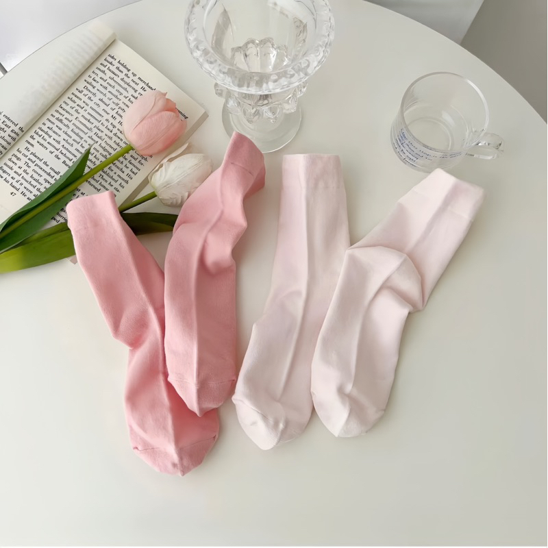 Vớ Trơn Chất Liệu 80% Cotton