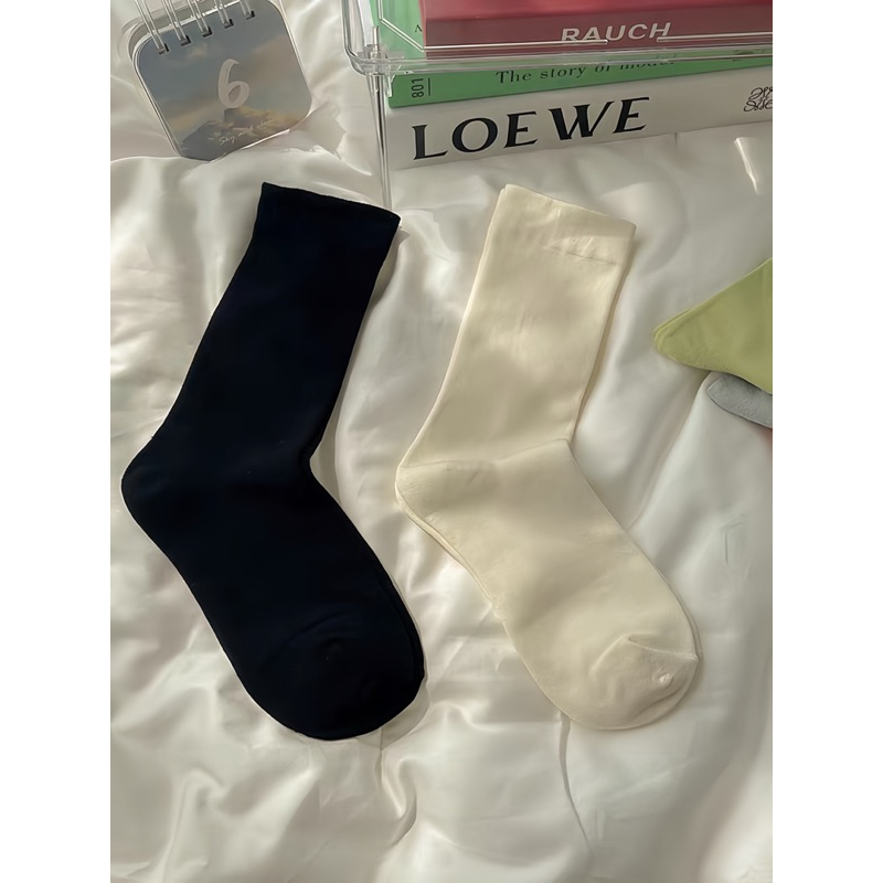 Vớ Trơn Chất Liệu 80% Cotton