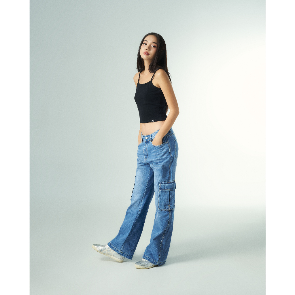 Áo Croptop Hai Dây PRADIES Basic Cami