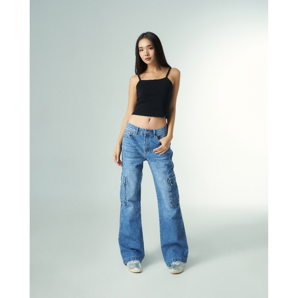 Áo Croptop Hai Dây PRADIES Basic Cami