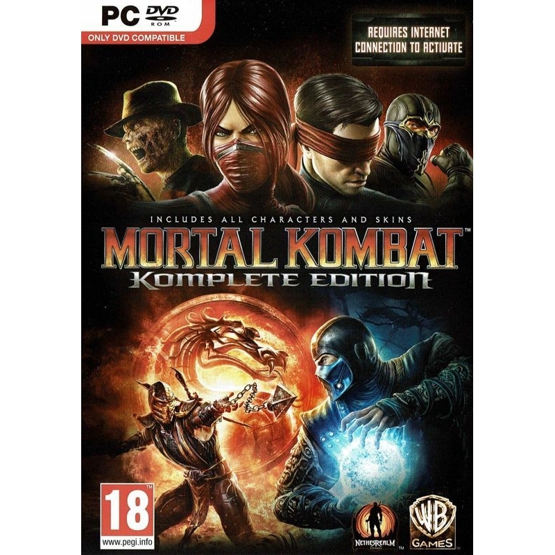 Mortal Kombat Komplete Edition - 3 DVD