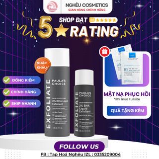 Tẩy Tế Bào Chết Hóa Học Giảm Viêm Mờ Thâm 2% BHA Paula
