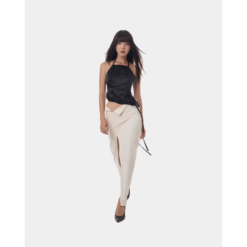 Chân Váy Dài Xẻ Sheath Skirt
