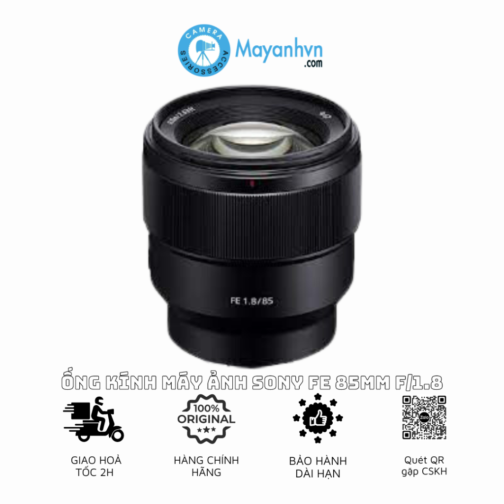 Ống Kính Máy Ảnh Sony Fe 85mm F/1.8