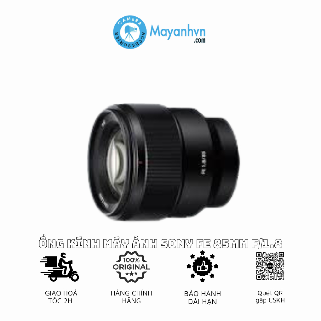 Ống Kính Máy Ảnh Sony Fe 85mm F/1.8
