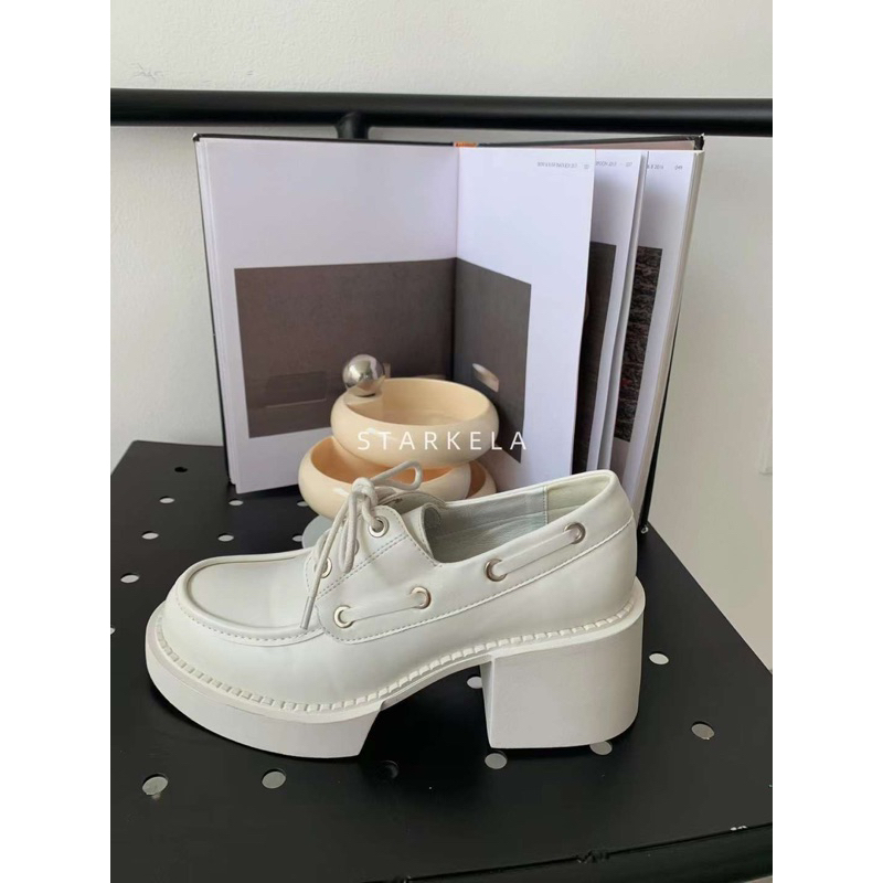 Giày tây buộc dây đế cao- Hàng QC fullbox- kèm video thật