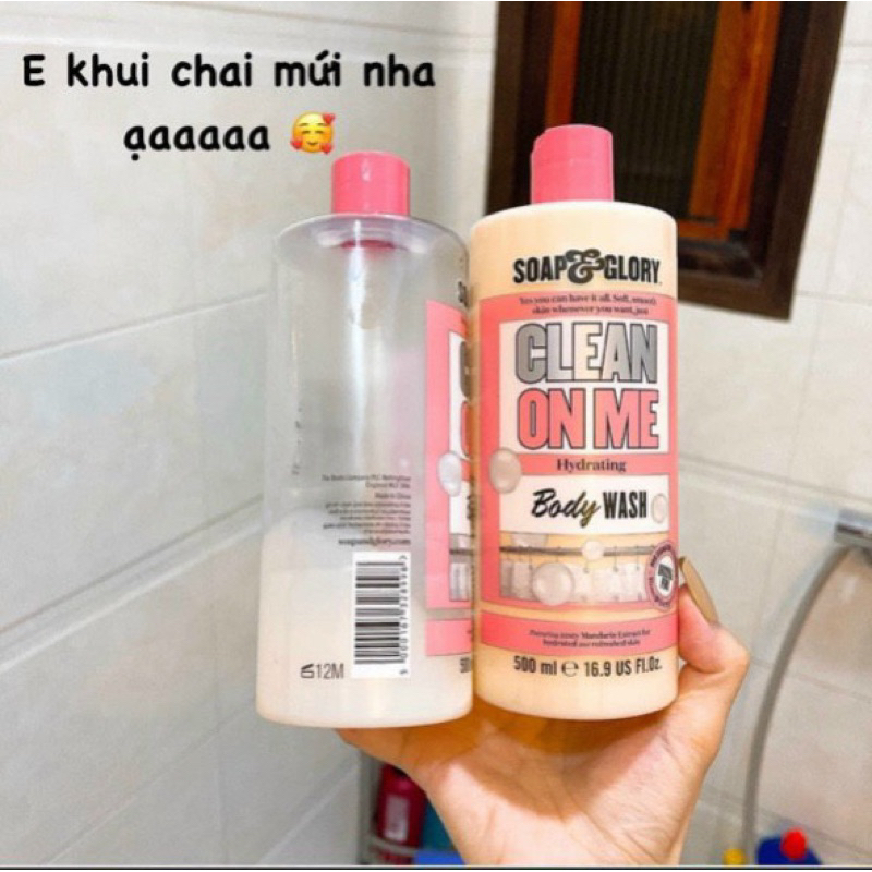 Sữa Tắm Clean On Me Hương Nước Hoa Thơm Ngất Ngây