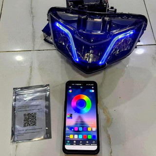 Pha đèn Lativo Ex150 2019 Malaysia App Blueetooth
