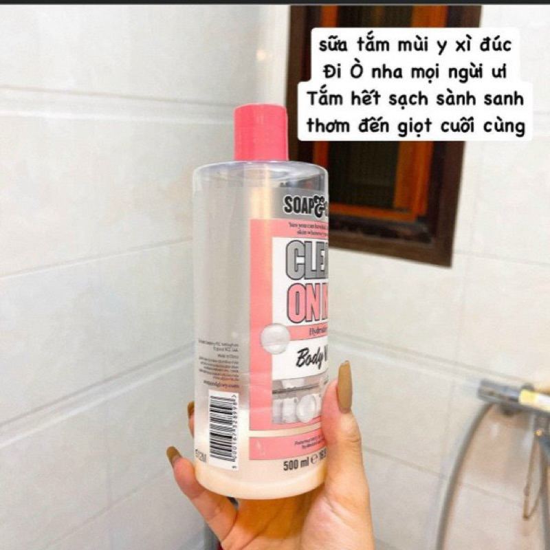 Sữa Tắm Clean On Me Hương Nước Hoa Thơm Ngất Ngây