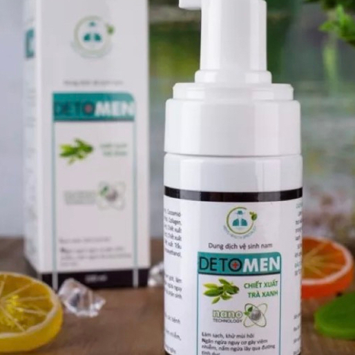 Dung Dịch Vệ Sinh Nam Detomen- Bọt Vệ Sinh Nam Giới DETOMEM CHAI 100ML Thơm Mát Dịu Nhẹ Hàng Chính Hãng che tên khi gửi