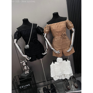 SET THIẾT KẾ REN 2 LỚP KÈM CHOCKER [S0603]