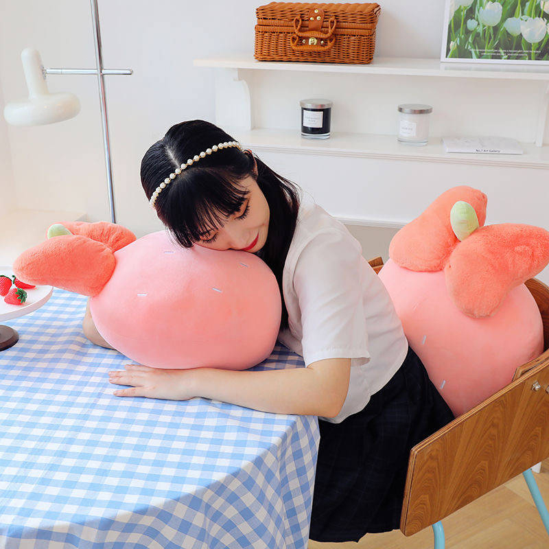 Gối ôm gấu bông hìn ngộ nghĩnh đáng yêu Dâu tây chất lượng mềm mịn 45cm