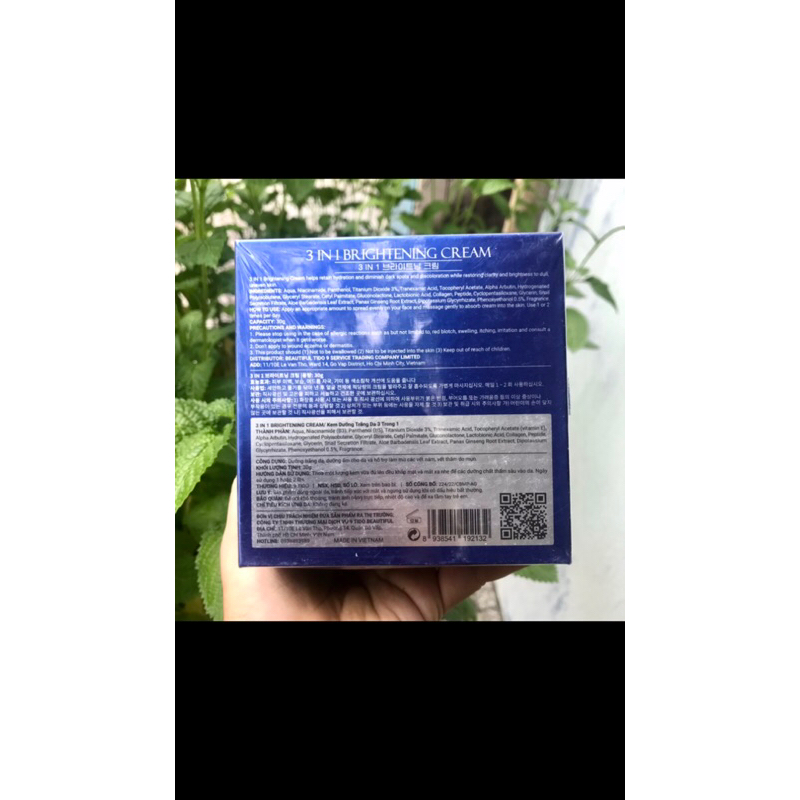 💖Kem 3 IN1 BRIGHTENING CREAM   💖