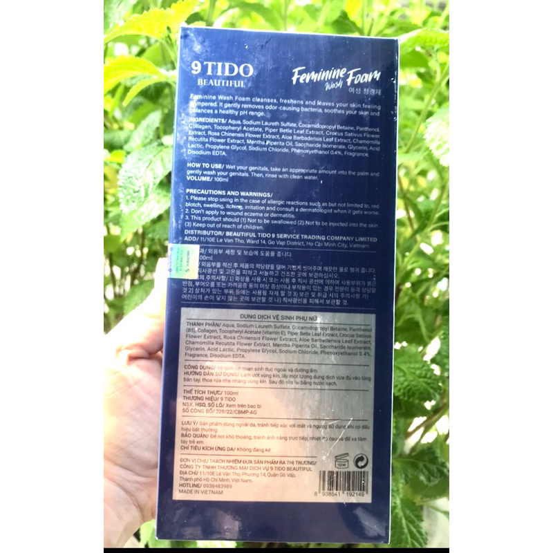 💖Dung dịch vệ sinh 9TIDO  💖