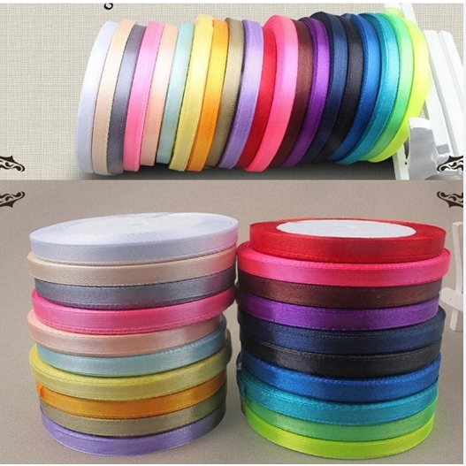 Dây ruy băng vải lụa (1cm, dài 20m)