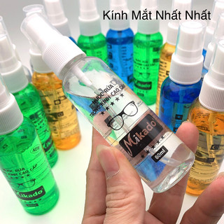 Nước lau vệ sinh kính mắt chuyên dụng dạng xịt loại tốt