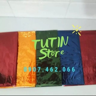 COMBO 100 tờ giấy kiếng làm lồng đèn Trung thu
