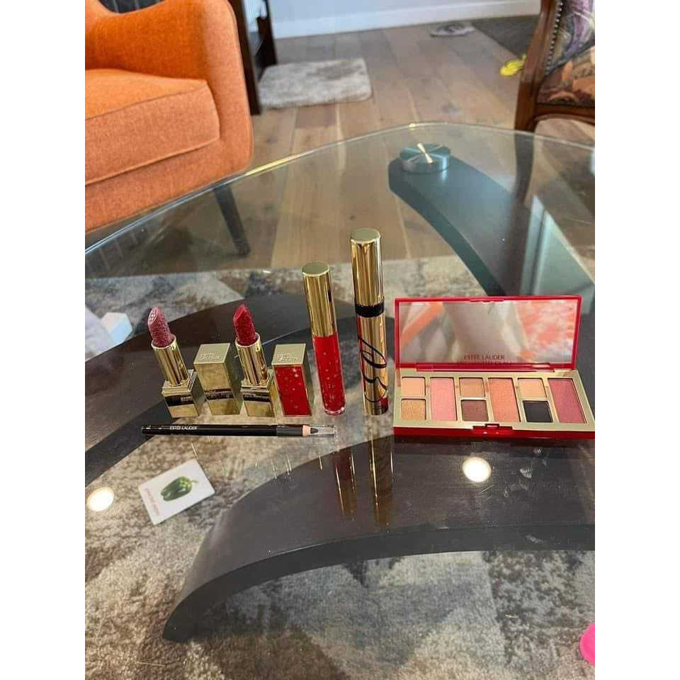 Set makeup trang điểm Estee Lauder 6 món fullsize