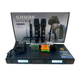 Micro Shure không dây UGX9 - Hàng Loại 1 đời đầu SX năm 2023 - Gia Khang Shop