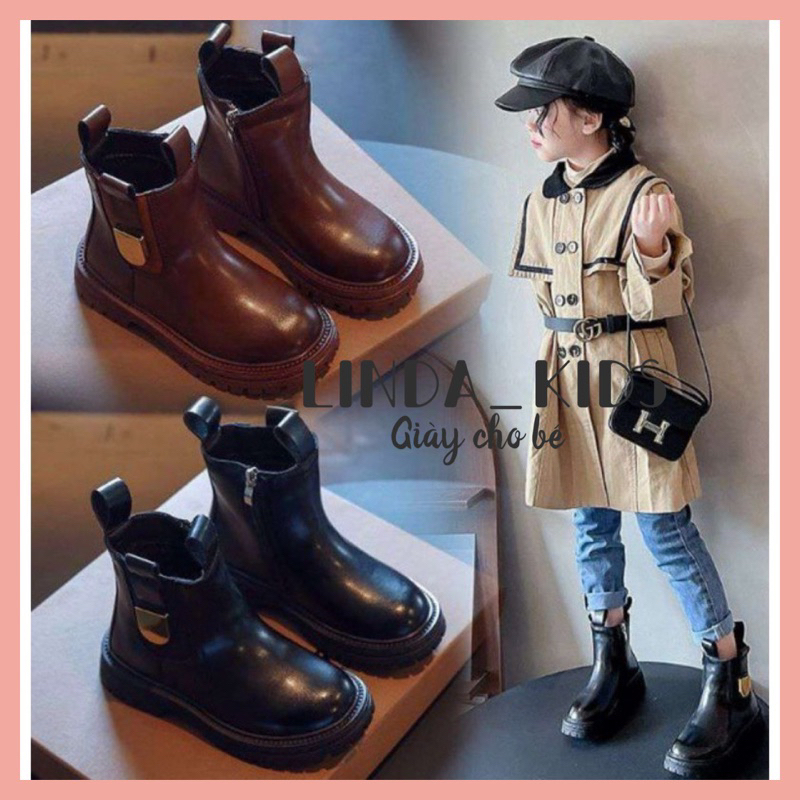 Đốc trẻ em, Giày cổ cao Bốt cho bé trai bé gái từ 3 tuổi - 10 tuổi phong cách boot boss