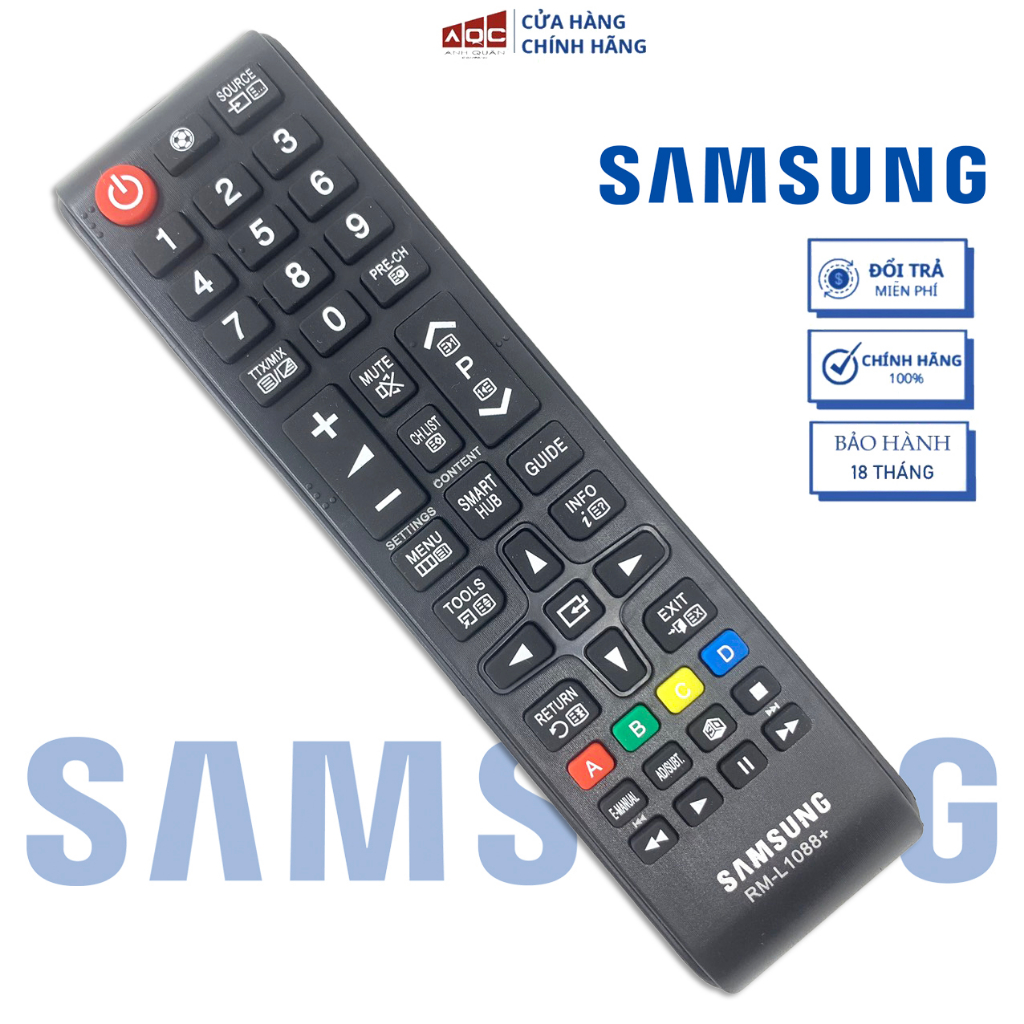 Remote Điều Khiển TV SMART Samsung L1088+ [LOẠI ĐẸP - Giá Sỉ] Đa Năng Sử Dụng…