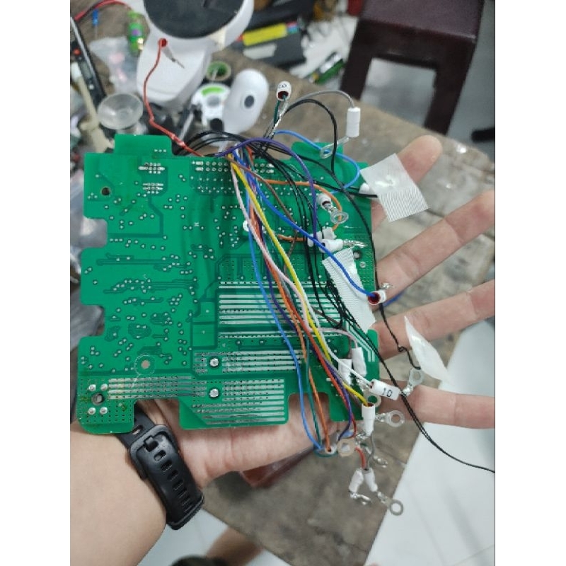 Mạch Bms pin A1 tháo từ pin đầy đủ dây