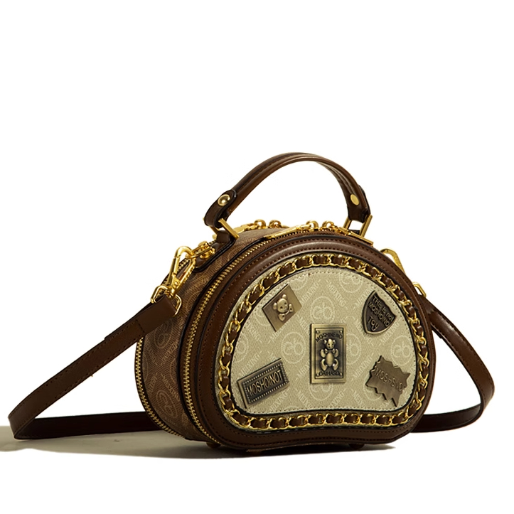 🌸Hàng Order🌸 Túi Xách Muzi&kai Chính Hãng Da Hoạ Tiết Gắn Trang Trí Quai Da Đeo Sang Chảnh Nữ Tính 🌸Hàng Quảng Châu