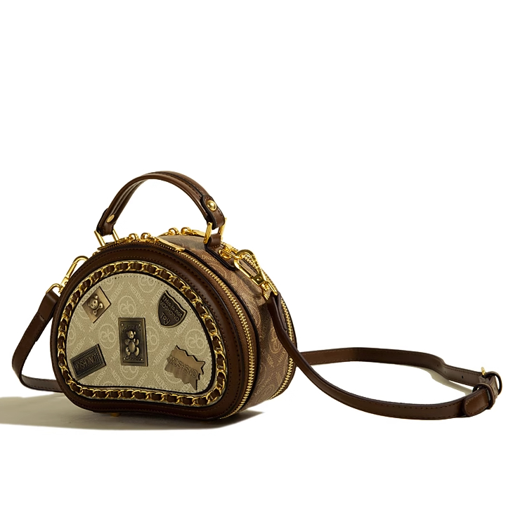 🌸Hàng Order🌸 Túi Xách Muzi&kai Chính Hãng Da Hoạ Tiết Gắn Trang Trí Quai Da Đeo Sang Chảnh Nữ Tính 🌸Hàng Quảng Châu