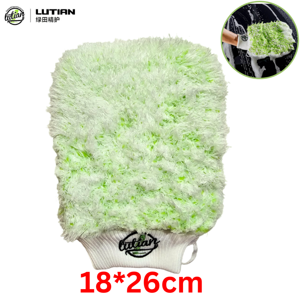 Găng Tay Rửa Xe Cao Cấp Chính Hãng Lutian Car Wash Tool Sợi Polyester