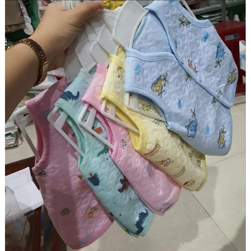 Áo ghile Chần Bông cho Bé 3kg- 14kg