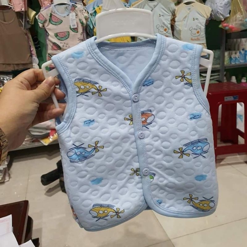Áo ghile Chần Bông cho Bé 3kg- 14kg
