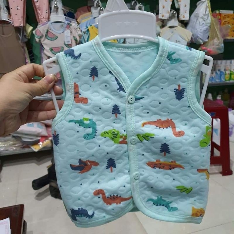 Áo ghile Chần Bông cho Bé 3kg- 14kg