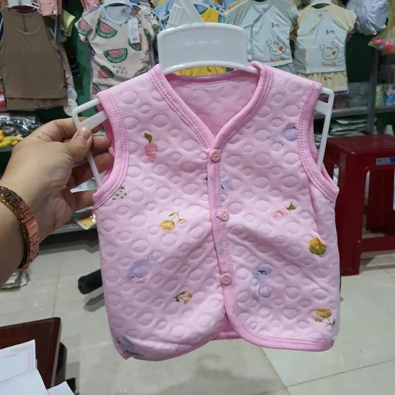 Áo ghile Chần Bông cho Bé 3kg- 14kg